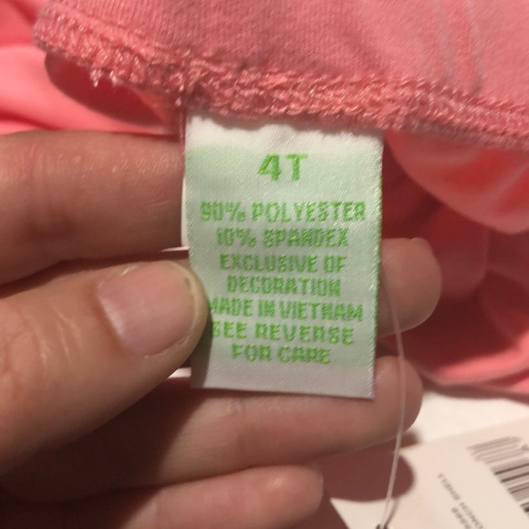 NWT Peanut & Ollie pink leggings size 4T - Picture 8 of 8